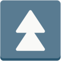Fast Up Button Emoji Mozilla