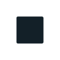 Black Small Square Emoji Mozilla