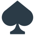 Spade Suit Emoji Mozilla