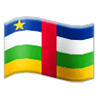 Flag Central African Republic Emoji Samsung