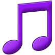 Musical Note Emoji Samsung