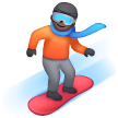 Snowboarder Emoji Samsung