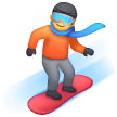 Snowboarder Emoji Samsung