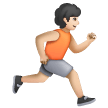 Person Running Facing Right Emoji Samsung