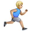 Man Running Facing Right Emoji Samsung