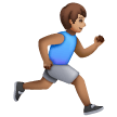 Man Running Facing Right Emoji Samsung