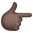 Backhand Index Pointing Right Emoji Samsung