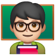Man Teacher Emoji Samsung
