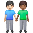 Men Holding Hands Emoji Samsung