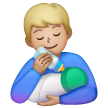 Man Feeding Baby Emoji Samsung