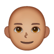 Man Bald Emoji Samsung