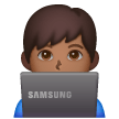 Man Technologist Emoji Samsung