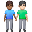 Men Holding Hands Emoji Samsung