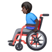 Man In Manual Wheelchair Emoji Samsung