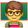 Man Teacher Emoji Samsung