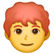 Man Red Hair Emoji Samsung