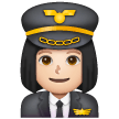 Woman Pilot Emoji Samsung