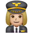 Woman Pilot Emoji Samsung