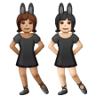 Women With Bunny Ears Emoji Samsung