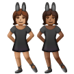 Women With Bunny Ears Emoji Samsung