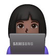 Woman Technologist Emoji Samsung