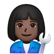 Woman Mechanic Emoji Samsung