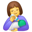 Woman Feeding Baby Emoji Samsung