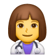 Woman Health Worker Emoji Samsung