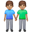 Men Holding Hands Emoji Samsung