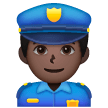 Man Police Officer Emoji Samsung