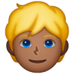 Person Blond Hair Emoji Samsung