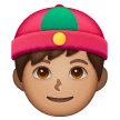 Person With Skullcap Emoji Samsung