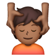 Person Getting Massage Emoji Samsung