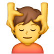 Person Getting Massage Emoji Samsung