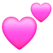 Two Hearts Emoji Samsung