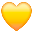 Yellow Heart Emoji Samsung
