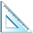 Triangular Ruler Emoji Samsung