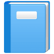 Blue Book Emoji Samsung