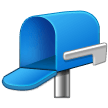 Open Mailbox With Lowered Flag Emoji Samsung