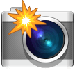 Camera With Flash Emoji Samsung