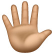 Hand With Fingers Splayed Emoji Samsung