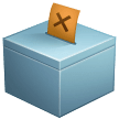 Ballot Box With Ballot Emoji Samsung