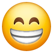 Beaming Face With Smiling Eyes Emoji Samsung