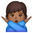 Man Gesturing No Emoji Samsung