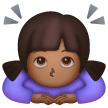 Woman Bowing Emoji Samsung