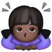 Woman Bowing Emoji Samsung