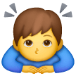 Man Bowing Emoji Samsung