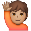 Person Raising Hand Emoji Samsung