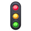 Vertical Traffic Light Emoji Samsung