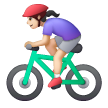 Woman Biking Emoji Samsung